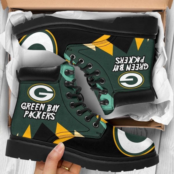 Green Bay Packers Boots Shoes Special Gift Idea For Fan-Gearsnkrs