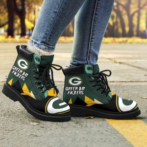 Green Bay Packers Boots Shoes Special Gift Idea For Fan-Gearsnkrs