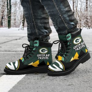 Green Bay Packers Boots Shoes Special Gift Idea For Fan-Gearsnkrs