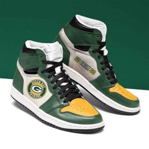Green Bay Packers Custom Shoes Sneakers-Gear Wanta