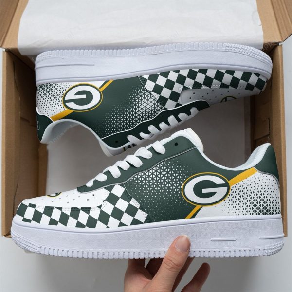 Green Bay Packers Football Air Force 1 Shoes 204Rb-Naf-Gearsnkrs