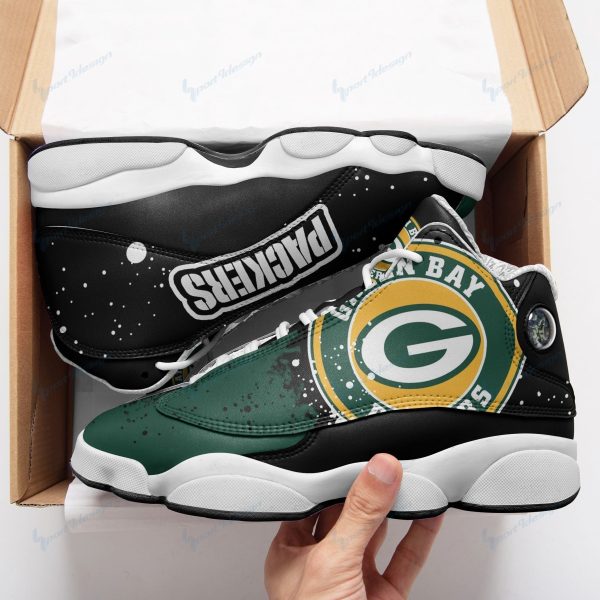 Green Bay Packers J13 Shoes Sneakers Custom-Gearsnkrs