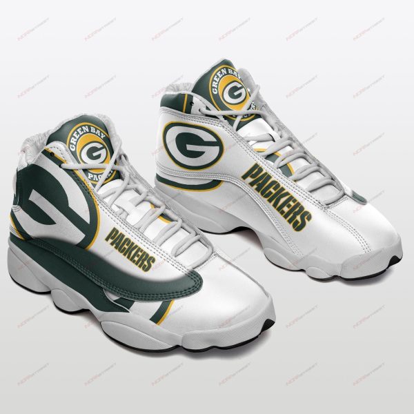 Green Bay Packers J13 Sneakers Sport Shoes-Gearsnkrs