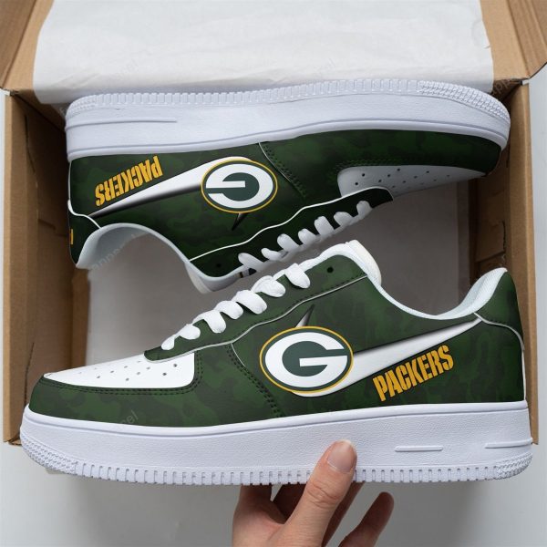 Green Bay Packers Team Air Sneakers 72Rb-Naf-Gearsnkrs