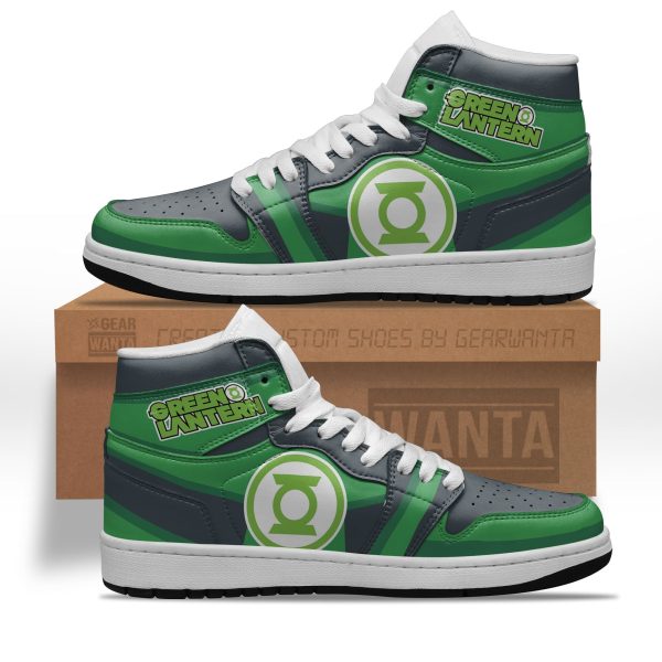 Green Lantern Air J1 Shoes Custom Superhero Jd Sneakers 1 - Perfectivy