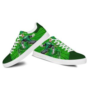Green Lanturn Skate Shoes Custom Super Heroes Shoes-Gear Wanta