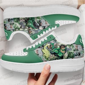 Green Latern Air Sneakers Custom Superhero Comic Shoes 1 - PerfectIvy
