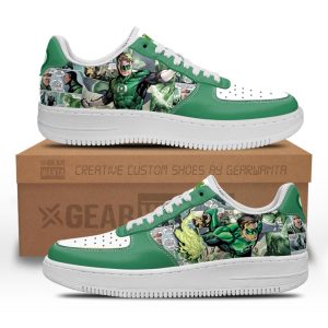 Green Latern Air Sneakers Custom Superhero Comic Shoes 2 - PerfectIvy