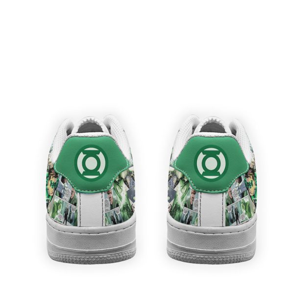 Green Latern Air Sneakers Custom Superhero Comic Shoes 4 - Perfectivy