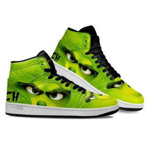 Grinch Costume J1 Sneakers Custom For Christmas 3 - Perfectivy