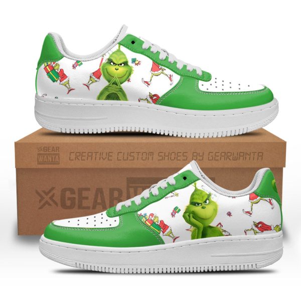 Grinch Custom Air Sneakers Qd06 1 - Perfectivy