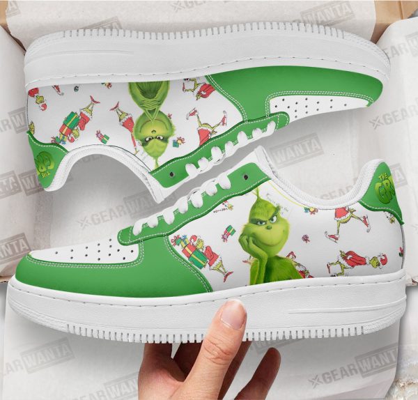 Grinch Custom Air Sneakers Qd06 2 - Perfectivy