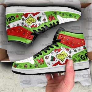 Grinch Xmas J1 Sneakers Custom For Christmas 1 - PerfectIvy