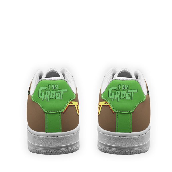 Groot Super Hero Custom Air Sneakers Qd22 3 - Perfectivy