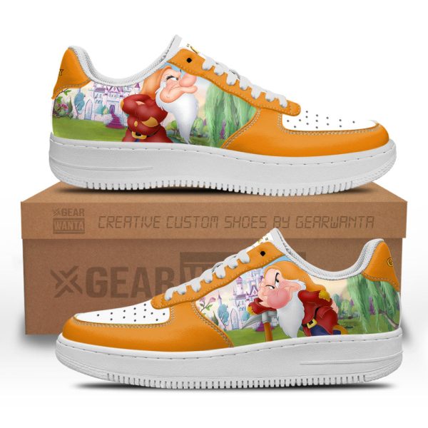 Grumpy Snow White And 7 Dwarfs Custom Air Sneakers Qd12 1 - Perfectivy