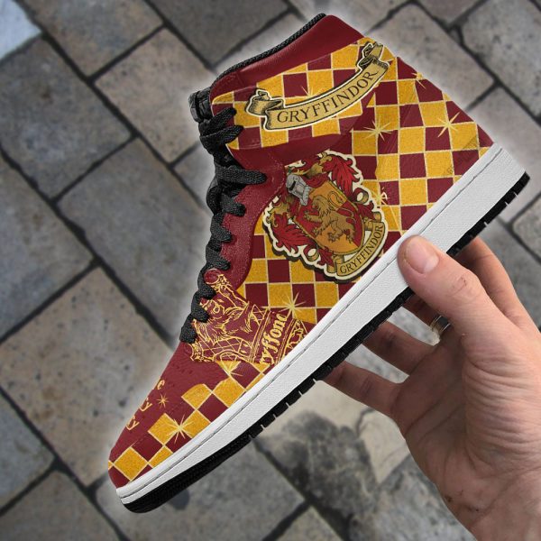 Gryffindor J1 Shoes Custom Harry Potter Sneakers For Fans-Gearsnkrs
