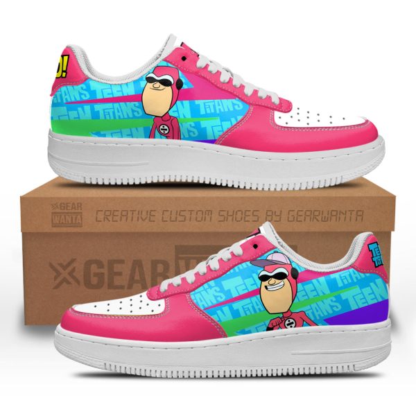 H.i.v.e. Five Air Sneakers Custom Teen Titan Go Cartoon Shoes 2 - Perfectivy