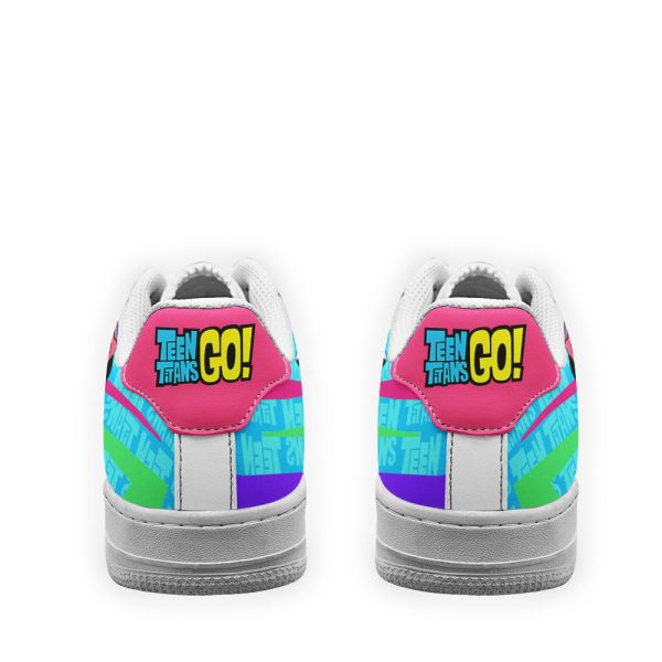 H.i.v.e. Five Air Sneakers Custom Teen Titan Go Cartoon Shoes 4 - Perfectivy