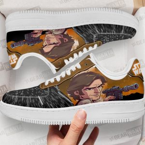 Han Solo Air Sneakers Custom Star Wars Shoes 1 - PerfectIvy