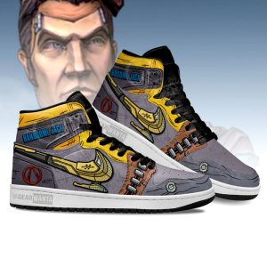 Handsome Jack Swoosh Borderlands J1 Shoes Custom For Fans Sneakers Mn04 3 - Perfectivy