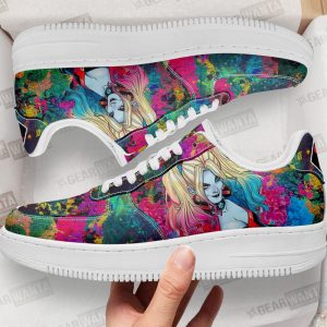 Harley Quinn Air Sneakers Custom For Fans 1 - PerfectIvy