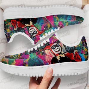 Harley Quinn Air Sneakers Custom For Fans 1 - PerfectIvy