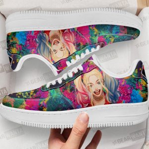 Harley Quinn Air Sneakers Custom For Fans 1 - PerfectIvy