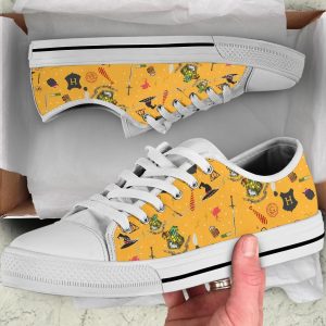 Harry Potter Gryffindor Low Top Shoes Custom Pattern Movies Sneakers-Gearsnkrs
