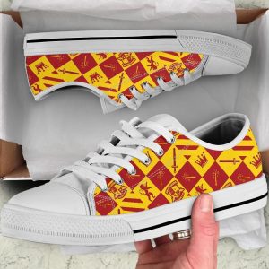 Harry Potter Gryffindor Shoes Custom Low Top Sneakers-Gearsnkrs