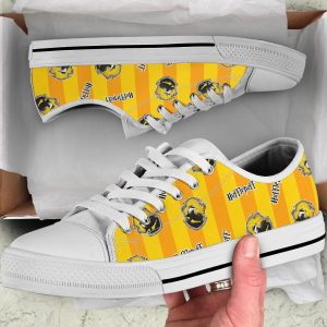 Harry Potter Hufflepuff Shoes Low Top Custom Symbol Movies Sneakers-Gearsnkrs