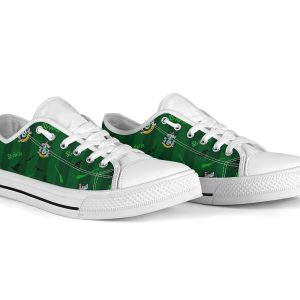Harry Potter Slytherin Shoes Low Top Custom Symbol Sneakers-Gear Wanta