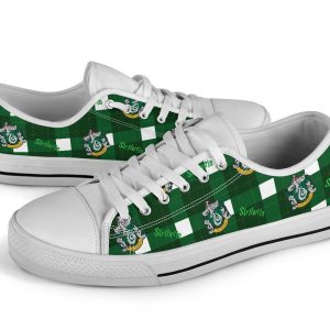 Harry Potter Slytherin Shoes Low Top Custom Symbol Sneakers-Gearsnkrs