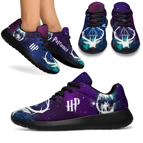 Harry Potter Sneakers Custom Patronus Harry Potter Shoes Gifts For Fan-Gearsnkrs