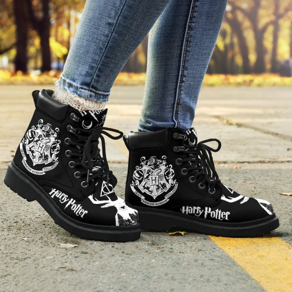 Harry Potter Timbs Boots Custom House Badge For Fan-Gearsnkrs