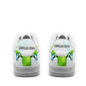 Hi Five Ghost Air Sneakers Custom Regular Show Shoes 3 - Perfectivy