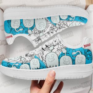 Hi Five Ghost Regular Show Air Sneakers Custom Cartoon Shoes 1 - PerfectIvy