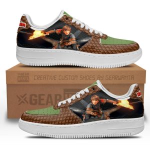 Hiccup Air Sneakers Custom How To Train Your Dragon Cartoon Shoes 2 - PerfectIvy