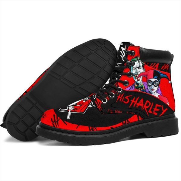 His Harley Boots Shoes Amazing Couple Gift Idea-Gearsnkrs