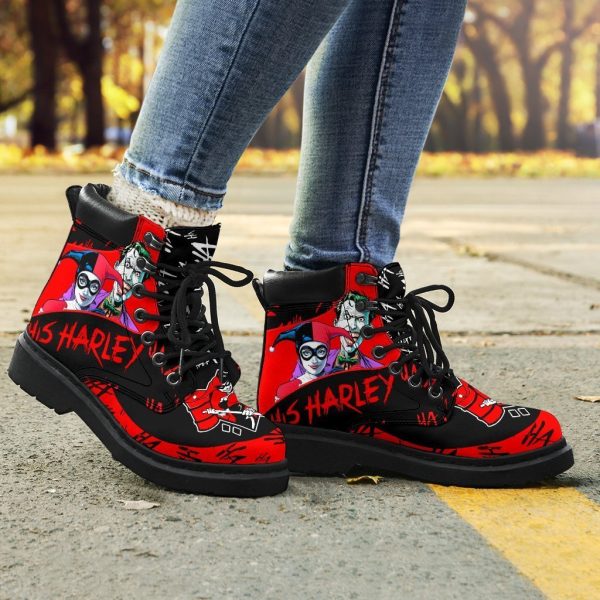 His Harley Boots Shoes Amazing Couple Gift Idea-Gearsnkrs