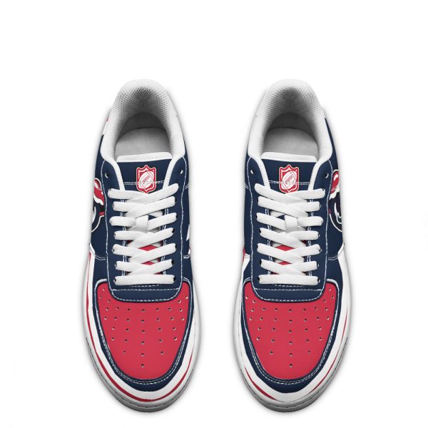 Houston Texans Air Sneakers Custom Force Shoes Sexy Lips For Fans-Gearsnkrs