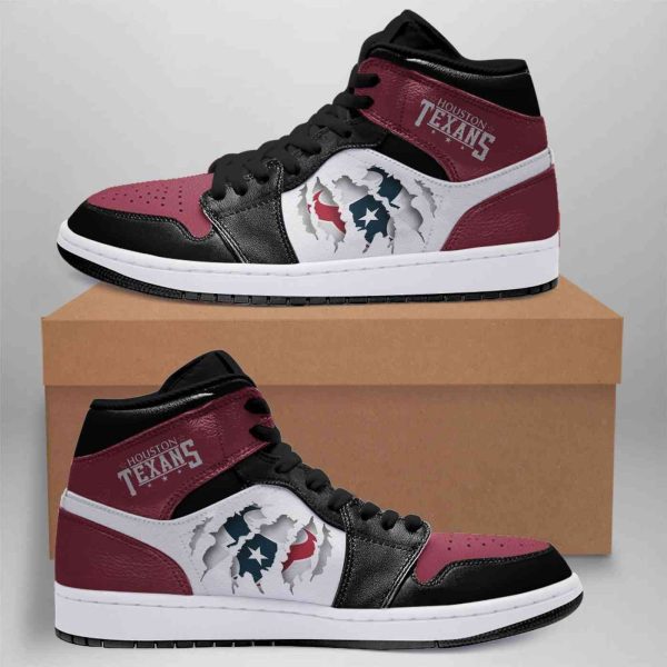 Houston Texans Outdoor Custom Shoes Sneakers Jd Sneakers-Gearsnkrs