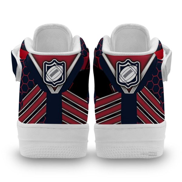 Houston Texans Sneakers Custom Air Mid Shoes For Fans-Gearsnkrs