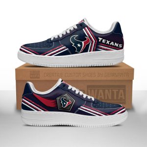 Houston Texas Air Sneakers Custom Force Shoes For Fans-Gear Wanta