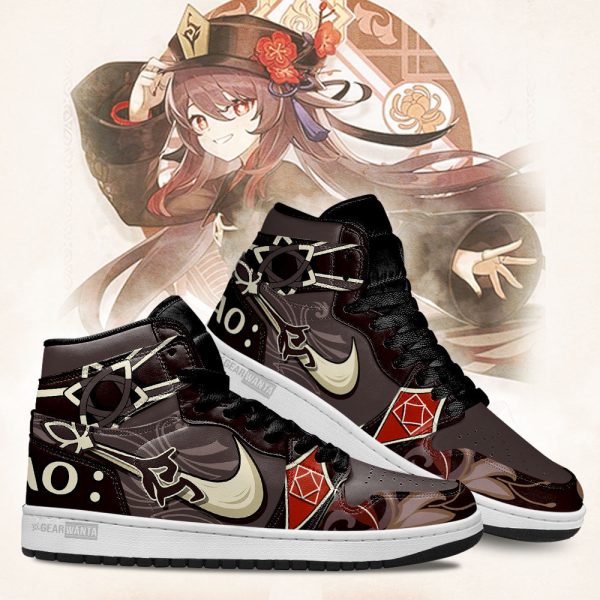 Hu Tao Genshin Impact J1 Sneakers Custom For Gamer 1 - Perfectivy