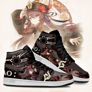 Hu Tao Genshin Impact J1 Sneakers Custom For Gamer 2 - PerfectIvy