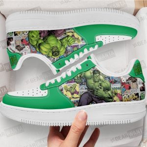 Hulk Air Sneakers Custom Superhero Comic Shoes 1 - PerfectIvy