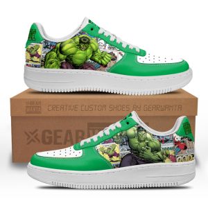 Hulk Air Sneakers Custom Superhero Comic Shoes 2 - Perfectivy