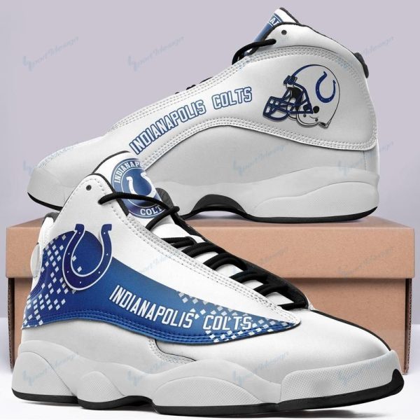 Indianapolis Colts J13 Shoes Custom Sneakers-Gearsnkrs