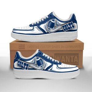 Indianapolis Colts Air Shoes Custom NAF Sneakers For Fans-Gear Wanta