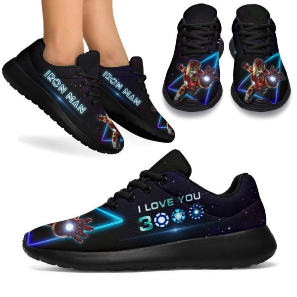 Iron Man Sneakers I Love You 3000 Custom Idea-Gearsnkrs